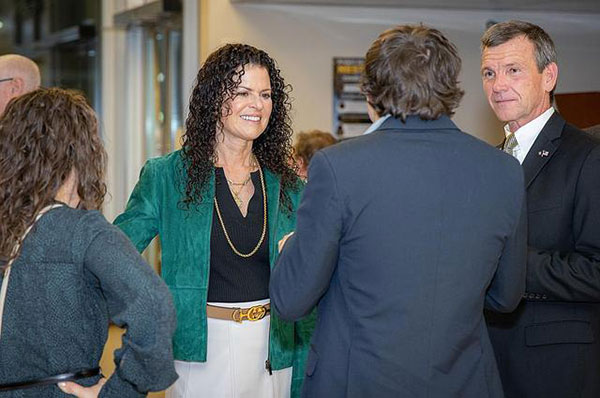 people at bagwell recruiting event