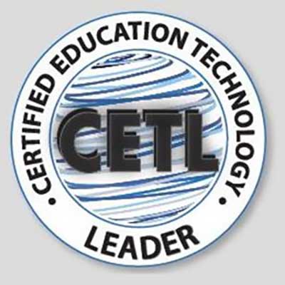 certified education technology leader cetl logo