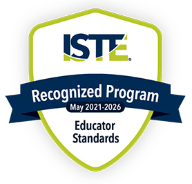 iste recognized program educator standards emblem