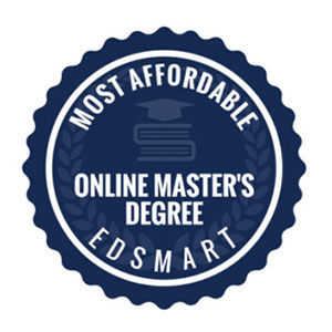 most affordable online masters degree edsmart logo