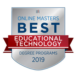 online masters best educcational technology degree programs 2019 award