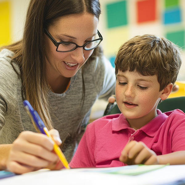 teacher with Student