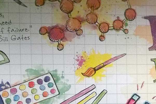 innovation lab mural