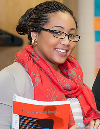 ksu student in classroom