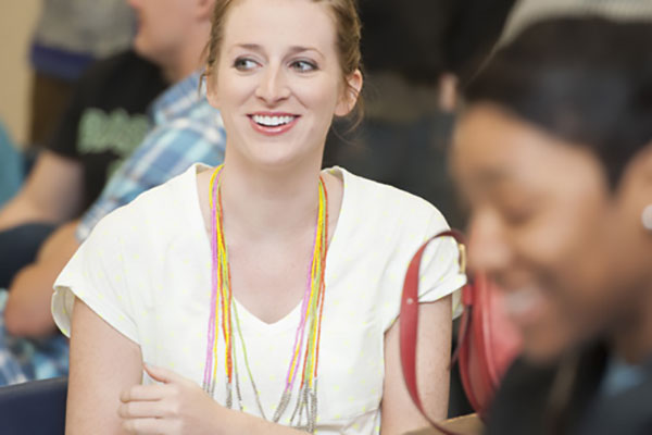 prospective teacher at ksu event