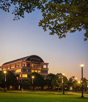 kennesaw hall at night