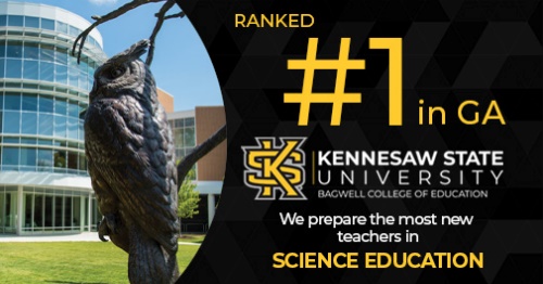 Ranked #1 in GA in Science Education