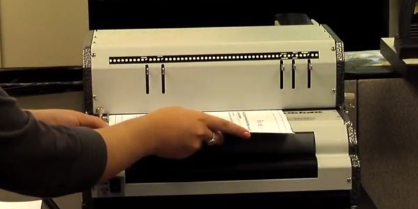 ksu faculty using coil binding.