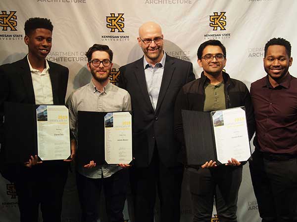 Architecture Students Honored for Design Excellence