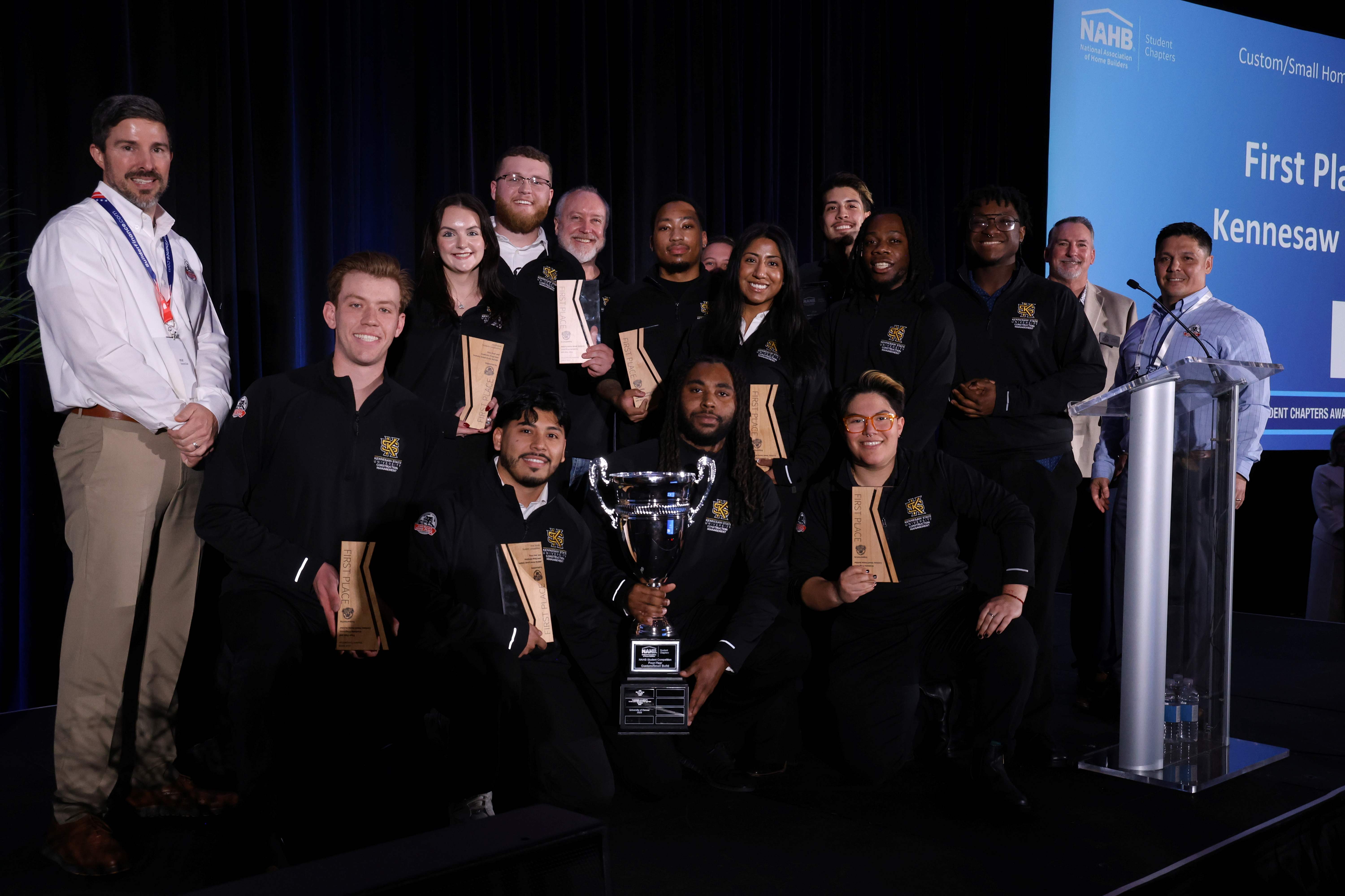 KSU student competition team captures national title at International Builders' Show
