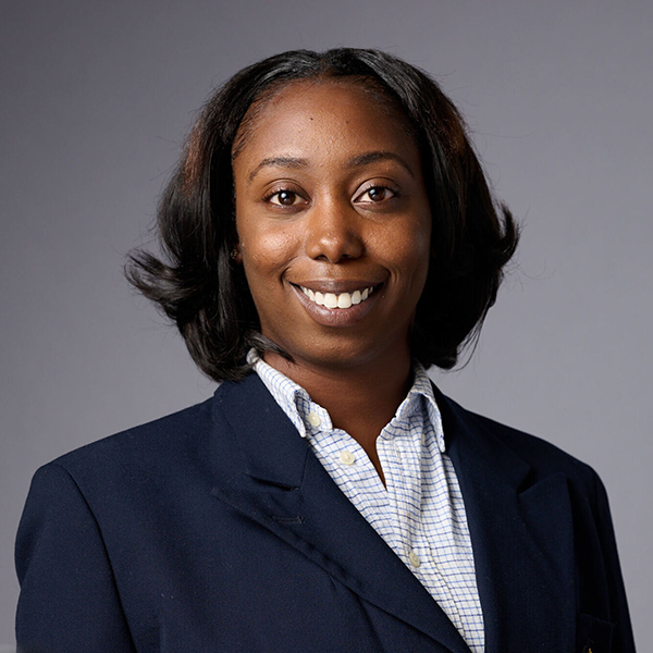 CCSE staffer Robin Moss smiles.