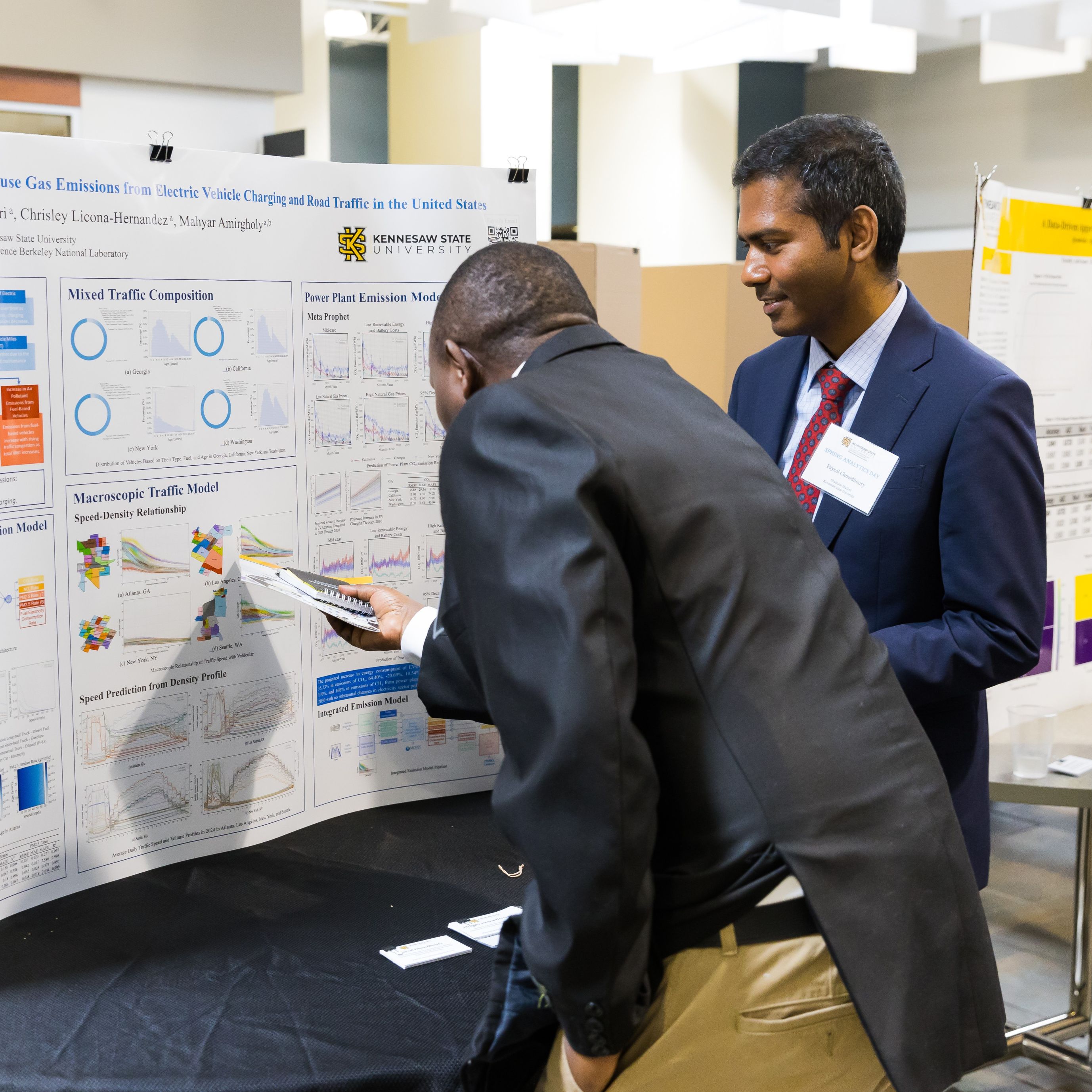 Students at Analytics Day