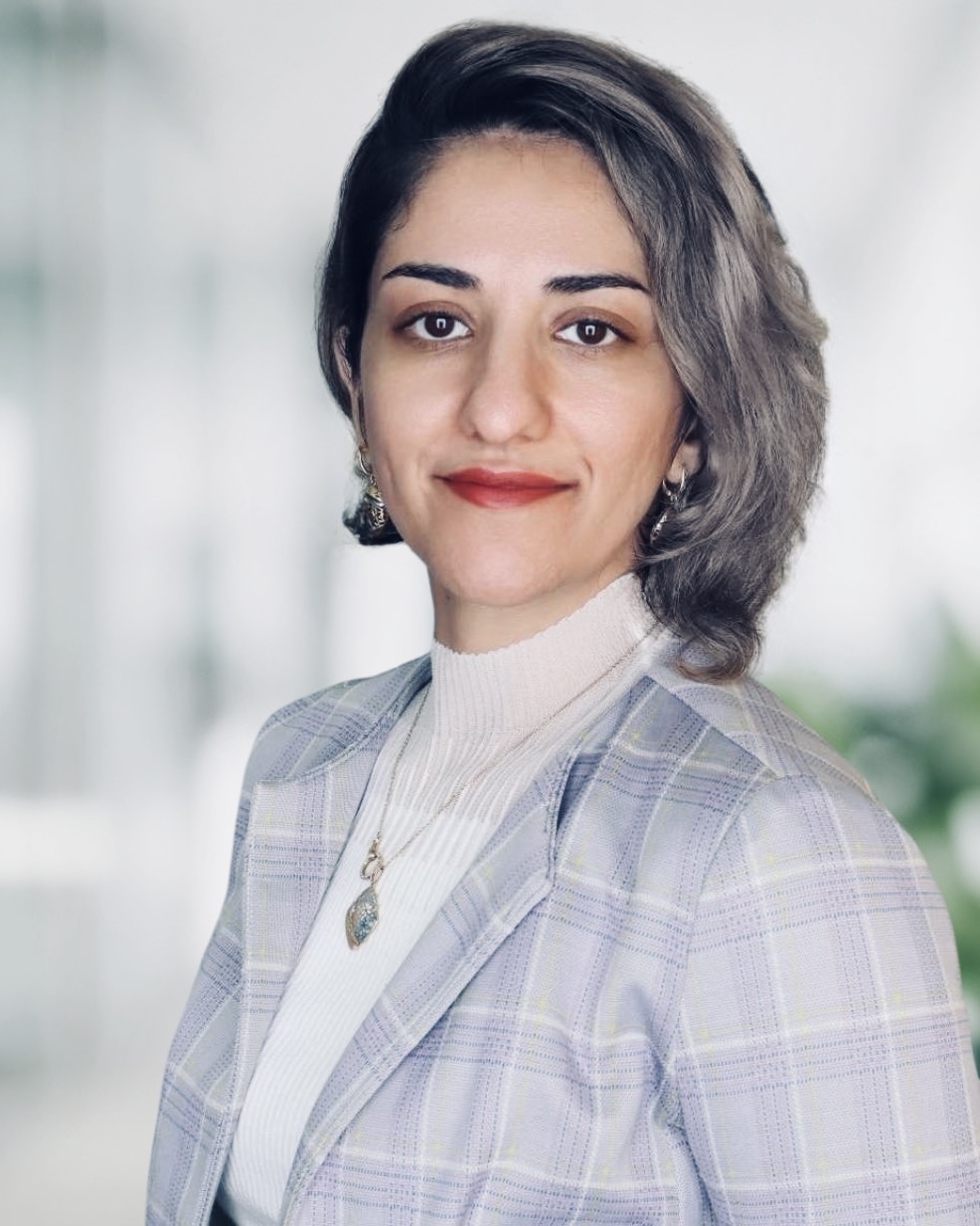 Shakiba Davari-Najafabadi smiles. 
