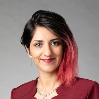 Shakiba Davari-Najafabadi smiles.