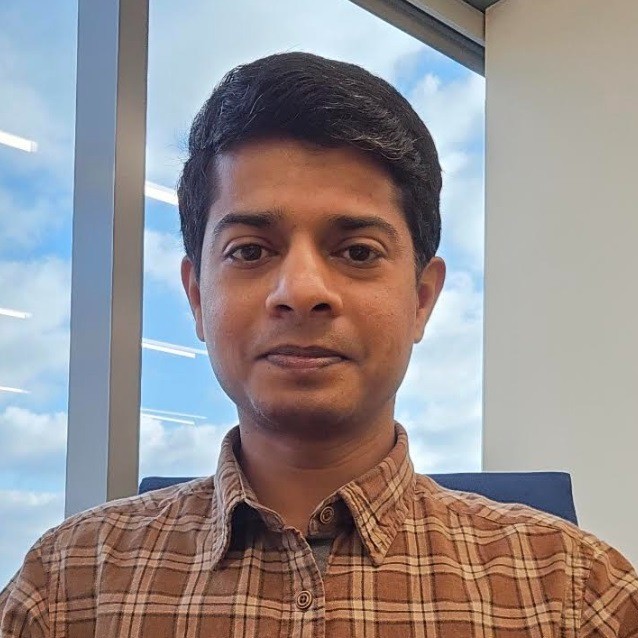 SWE Advisory Board member Karthikeyan Ramdass smiles.