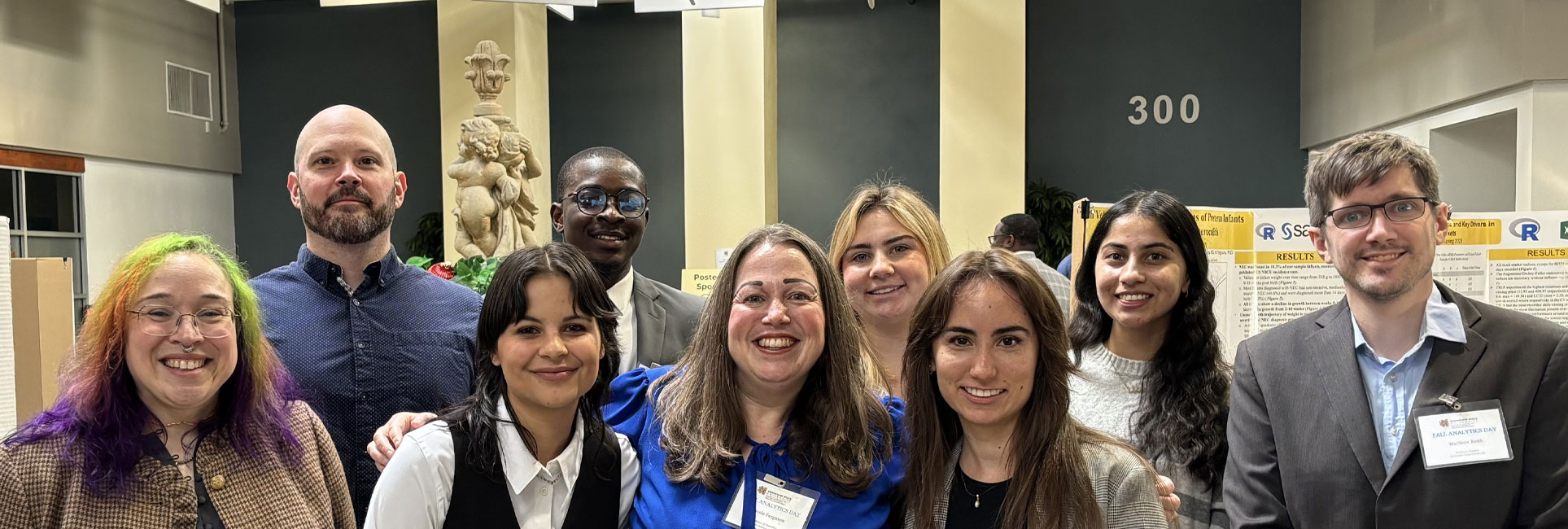 human studies lab staff group picture