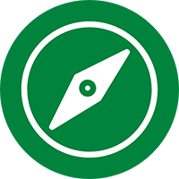 decorative Navigate icon