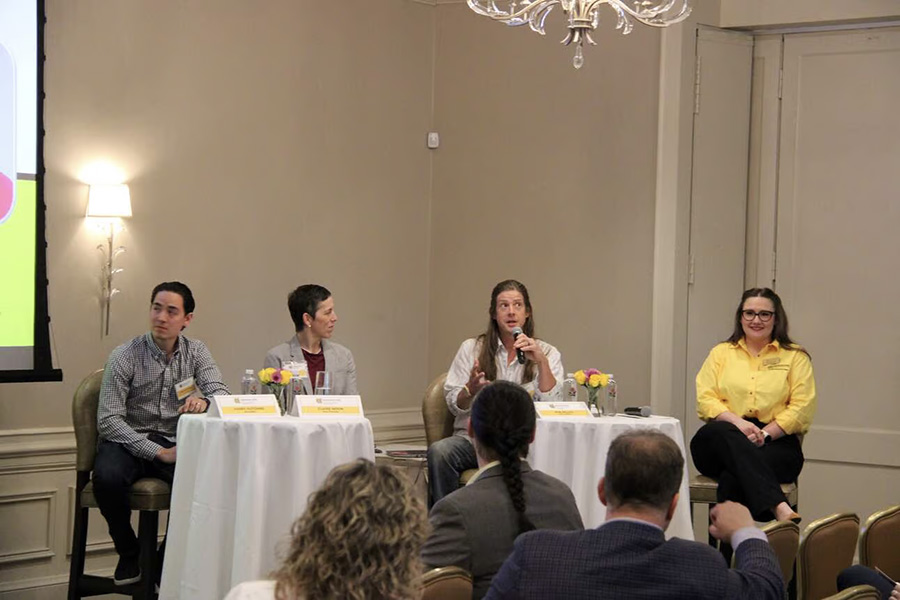 Photo of a group of panelists