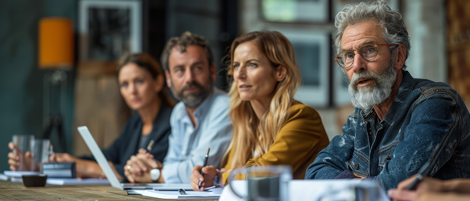 photo of a group of people