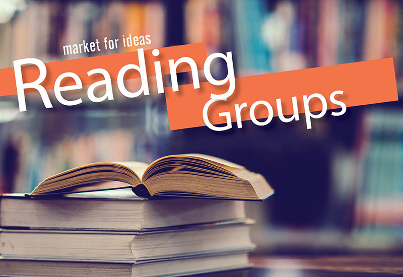Flyer for the Market for Ideas Reading Groups
