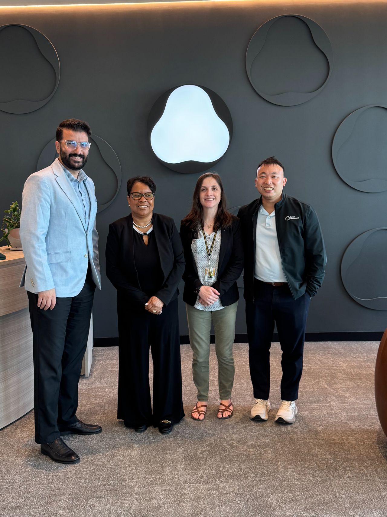 group photo from the Portal Innovations event