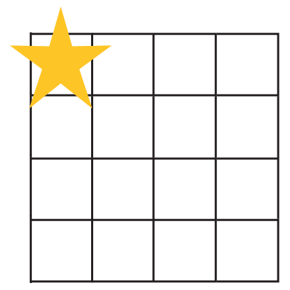 decorative image of a graph and star