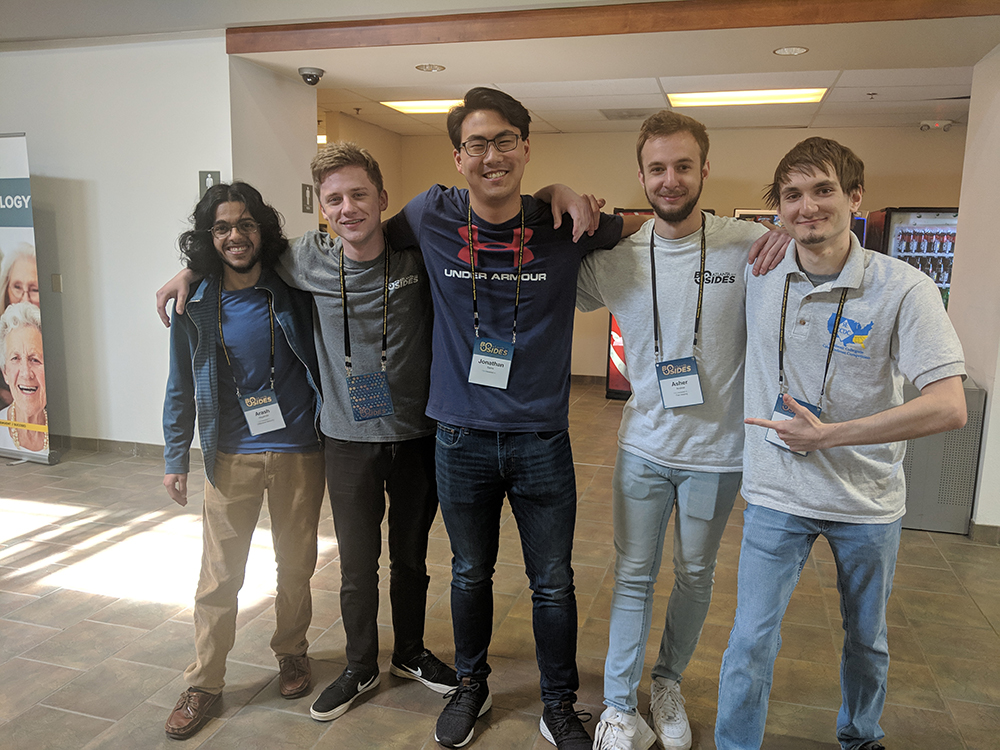 Winners of Coalfire Capture the Flag at BSides Atlanta 