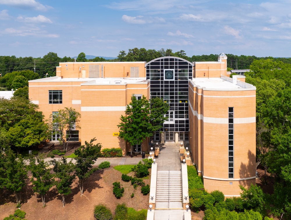 Coles College of Business housed in the Burruss Building