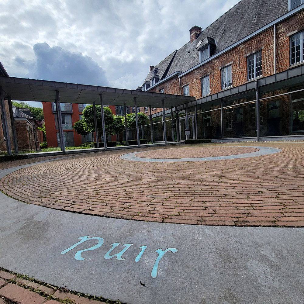 Courtyard of Irish College Leuven