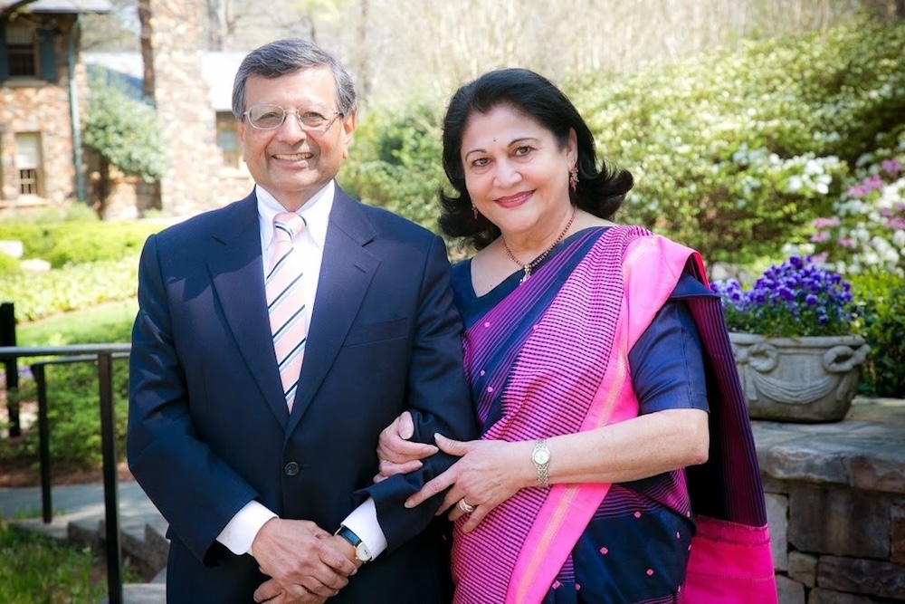 Jagdish and Madhuri Sheth