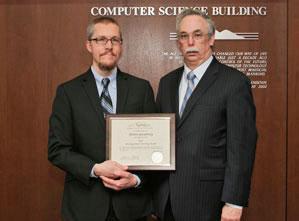  / 2011-2012 CSM Distinguished Awards, Distinguished Advising Award - Dr. Kevin Gwaltney, Assistant Professor, Organic Chemistry 
