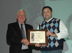  / 2009-2010 CSM Distinguished Awards, Distinguished Advising Award - Dr. Sean Ellermeyer, Professor of Mathematics 