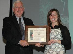  / 2009-2010 CSM Distinguished Awards, Distinguished Student Leadership Award, photo of Brigitte Bennett, Biology Major 