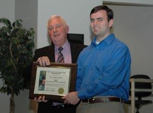  / 2008-2009 CSM Distinguished Awards, Distinguished Teaching Award - Dr. Scott Lewis, Assistant Professor Chemistry 
