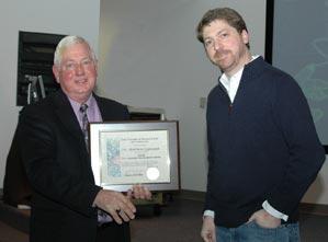  / 2008-2009 CSM Distinguished Awards, Distinguished Scholarship Award - Dr. Matt Laposata, Professor of Environmental Science 