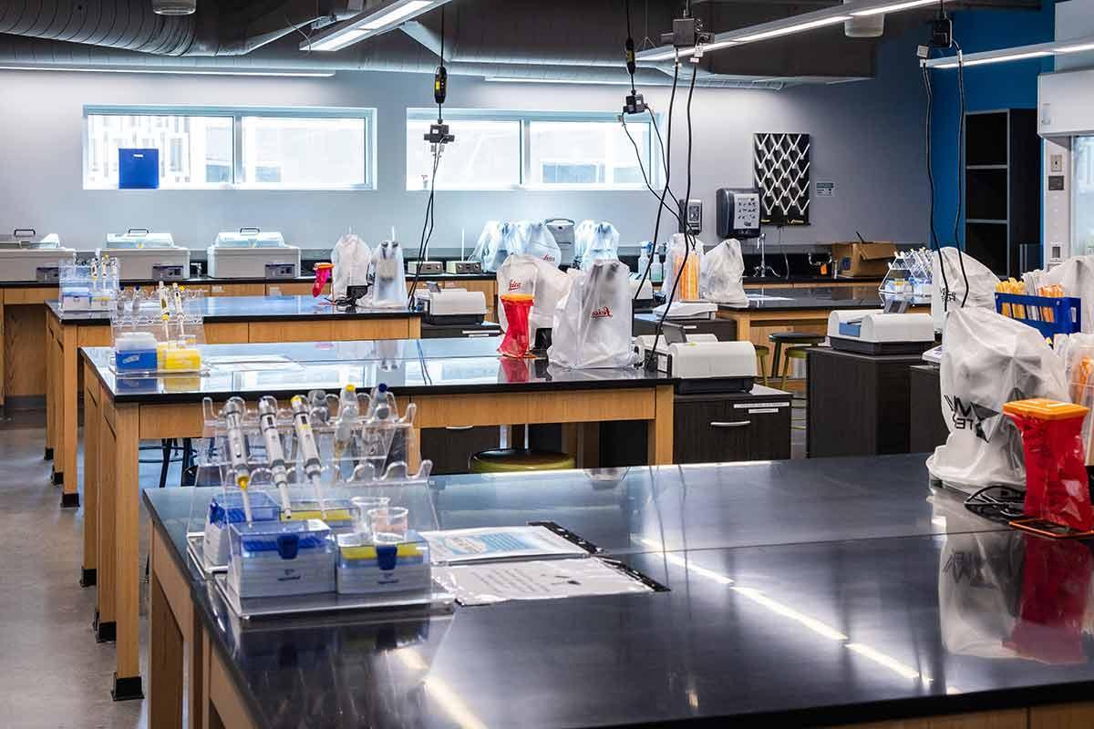 Inside a Chemistry lab at Kennesaw State Universit / Inside a Chemistry lab at Kennesaw State Universit