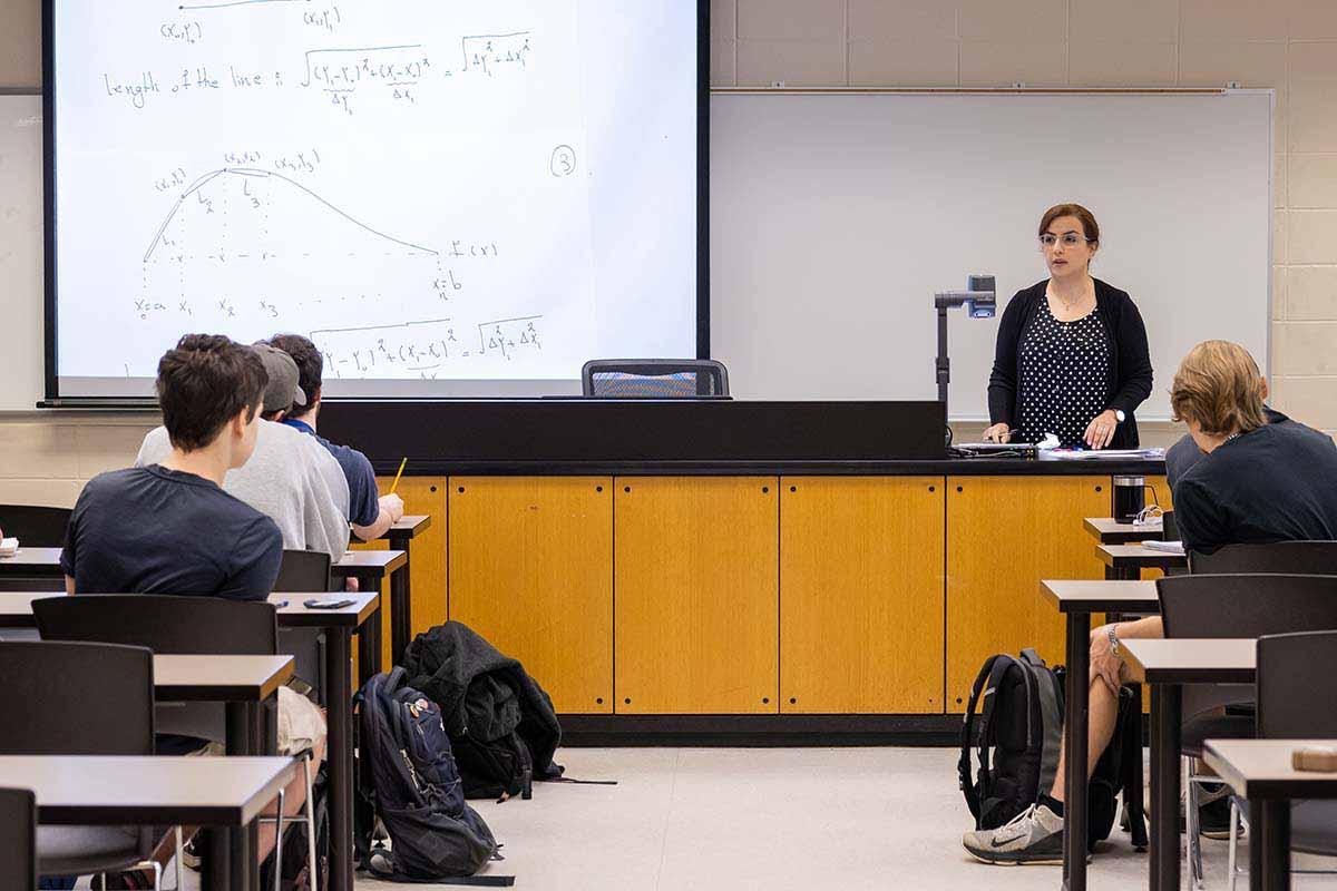 Mathematics classroom at Kennesaw State University.  / Mathematics classroom at Kennesaw State University. 
