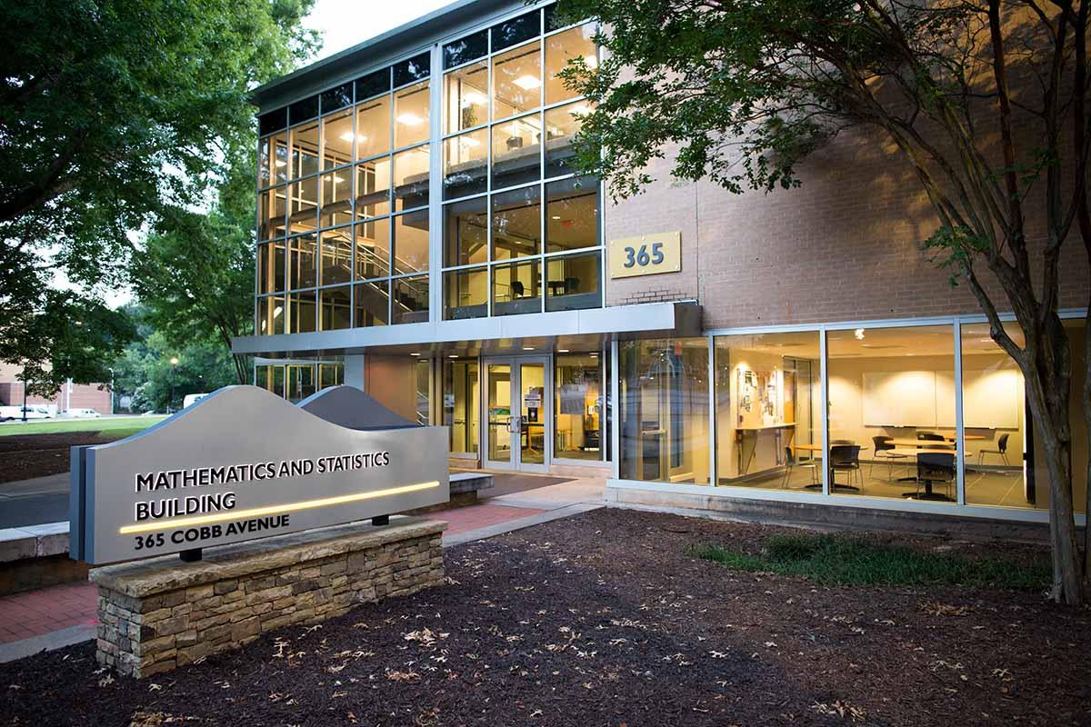 Photo of the Mathematics and Statistics building on the Kennesaw campus at Kennesaw State University  / Photo of the Mathematics and Statistics building on the Kennesaw campus at Kennesaw State University 