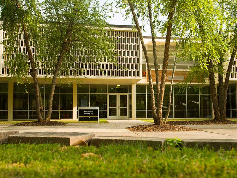 Mathematics Building (D) on the Marietta Campus at Kennesaw State University
