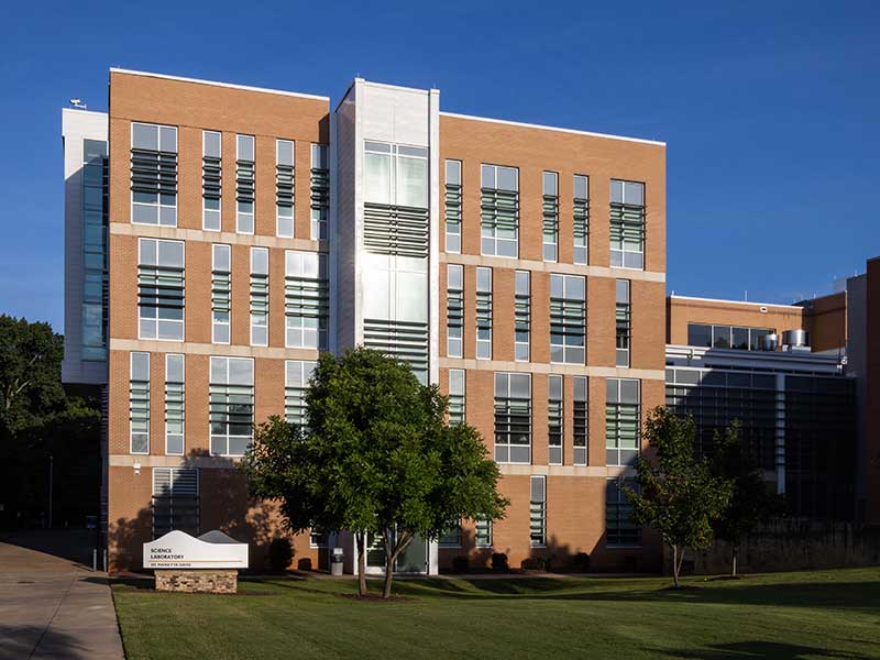 Science Laboratory Building (SL) on the Kennesaw Campus at Kennesaw State University