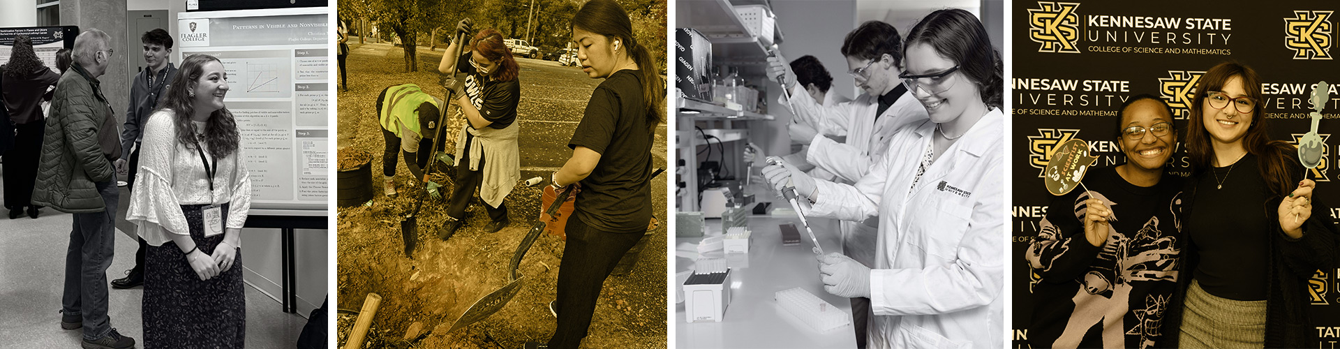 Photo of students engaged in an event