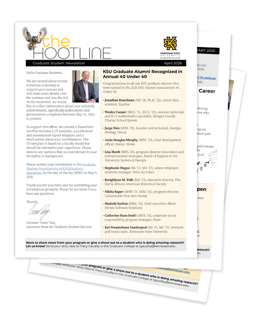 April 2026 issue of the Hootline