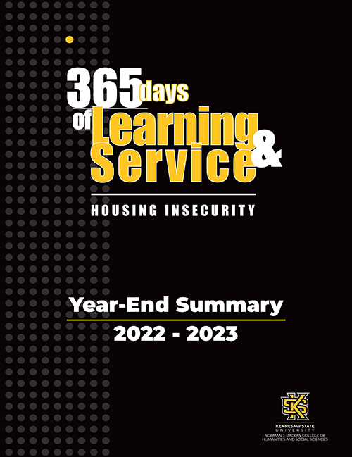 365 Days of Learning and Service: Housing Insecurity