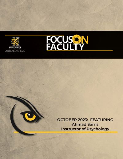 Kennesaw State University "Focus on Faculty" cover