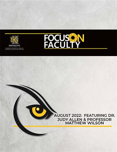 Kennesaw State University "Focus on Faculty" cover