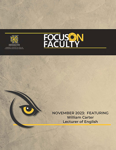 Kennesaw State University "Focus on Faculty" cover