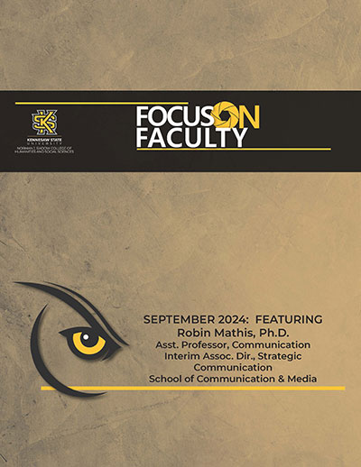 Kennesaw State University "Focus on Faculty" cover
