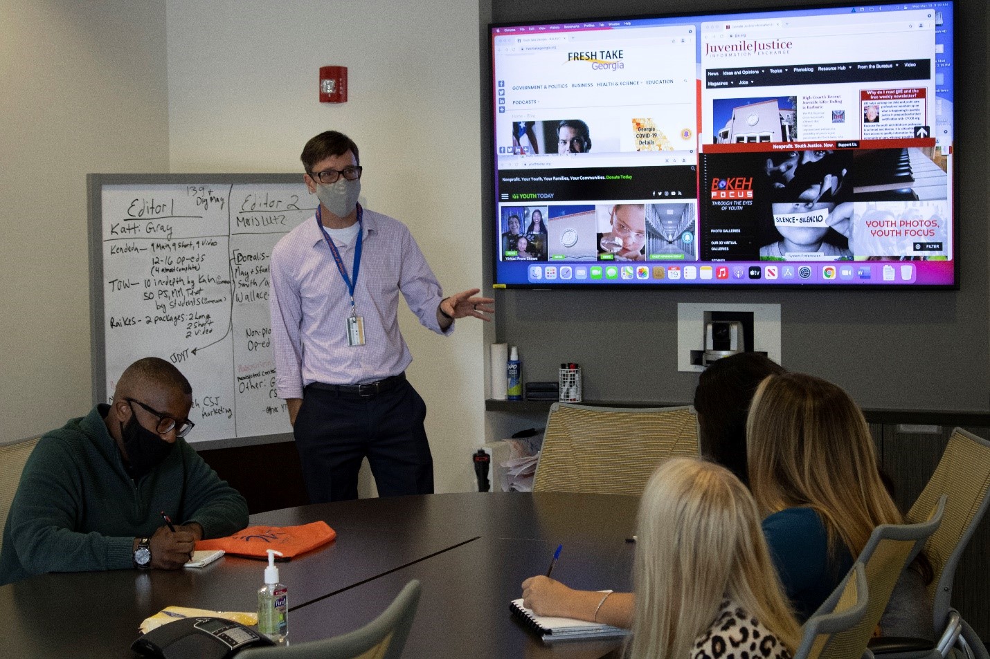 Gary Green giving presentation