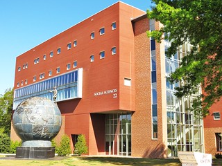 Outside view of the Social Sciences building at KSU.