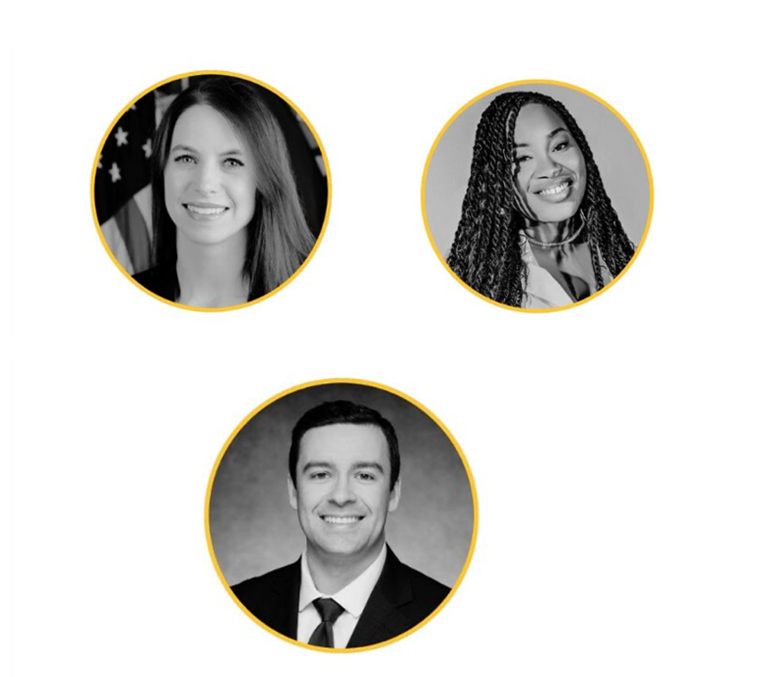 Katie Sizemore, Lakeisha Sesay, Eric Johnson